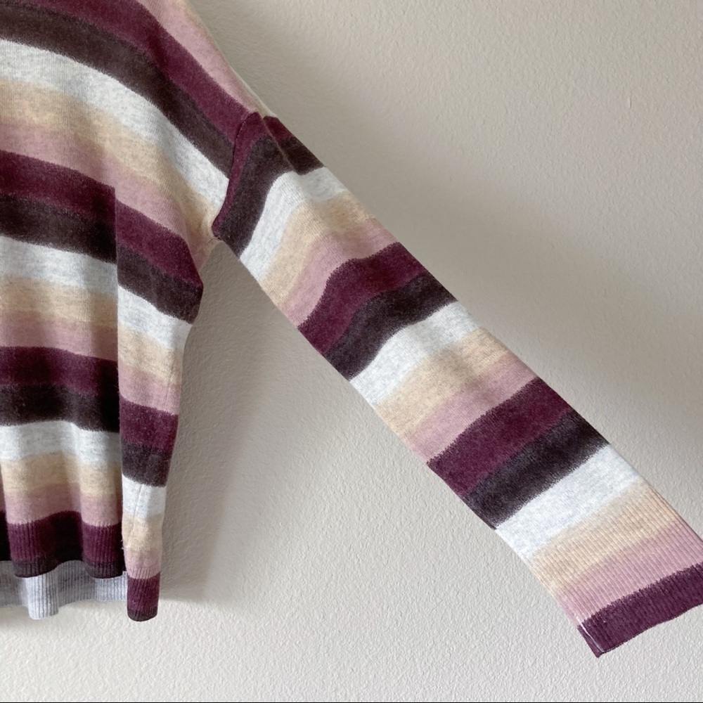 ATM Striped Crewneck Sweater - Picture 3 of 7